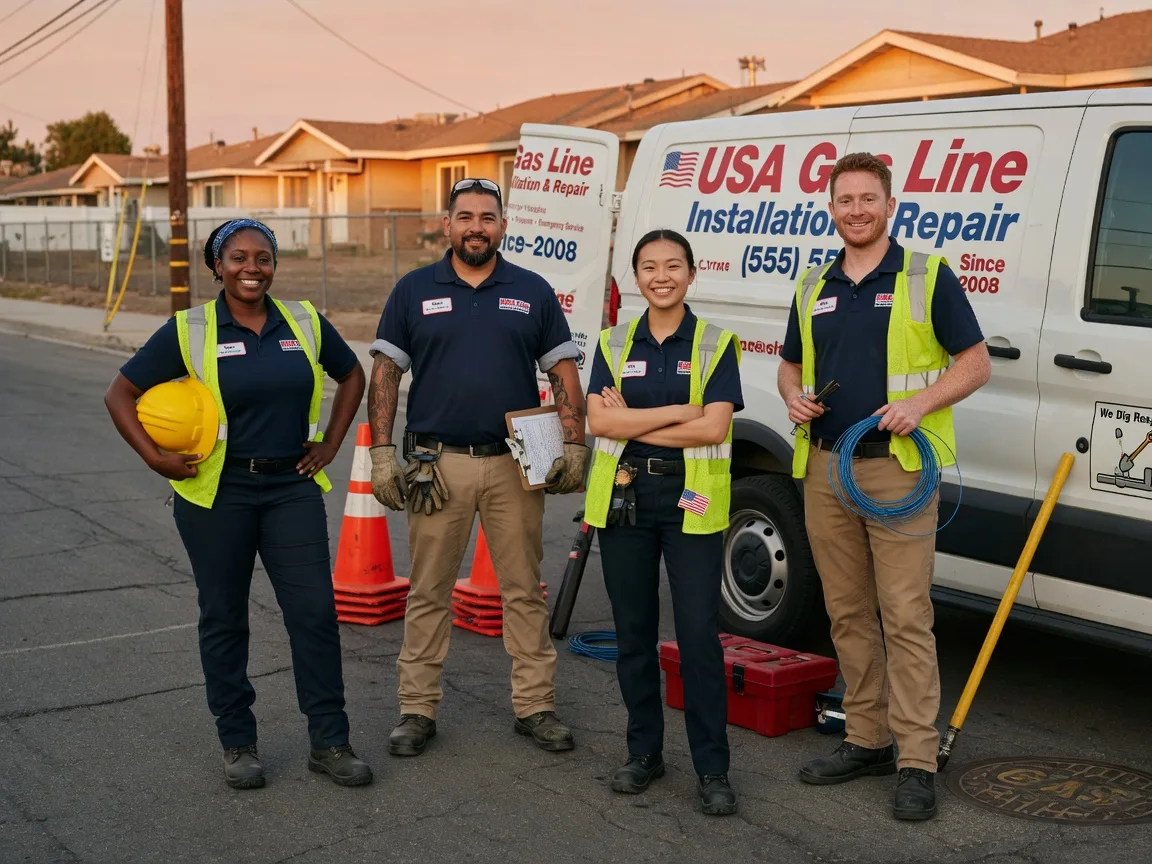 Gas Line Installation company in Farnham, VA